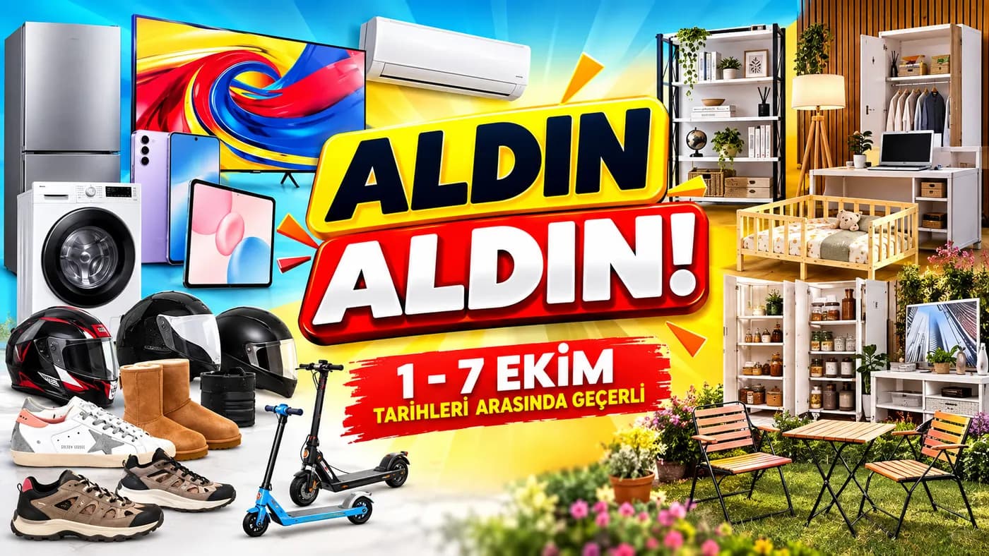 A101 1-7 Ekim 2026 Aldın Aldın Ekstra Kataloğu