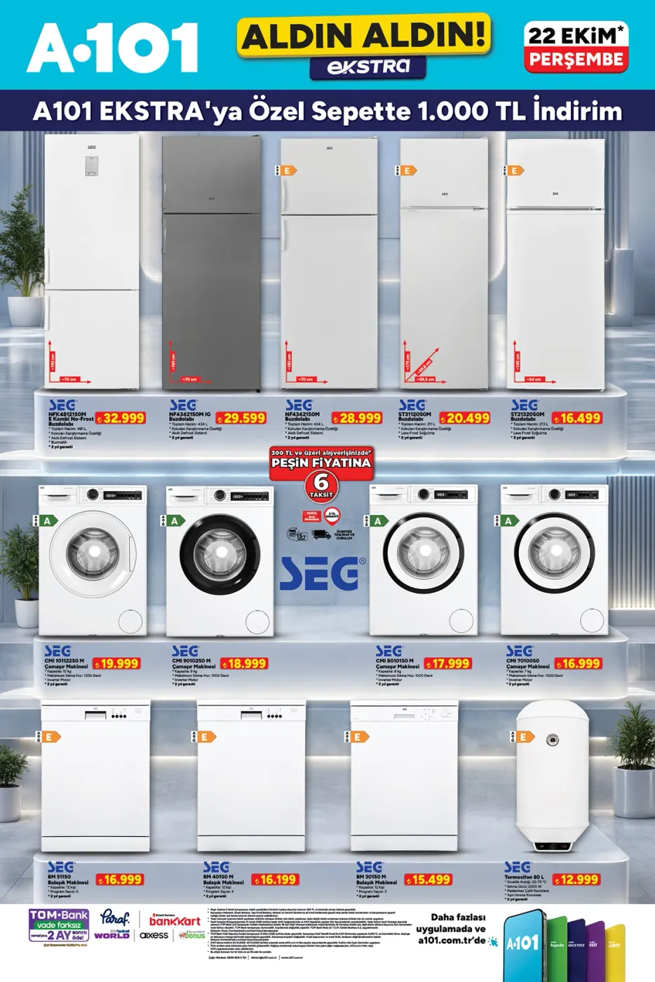 A101 22 Ekim 2026 Aldın Aldın Ekstra kataloğu sayfa 3