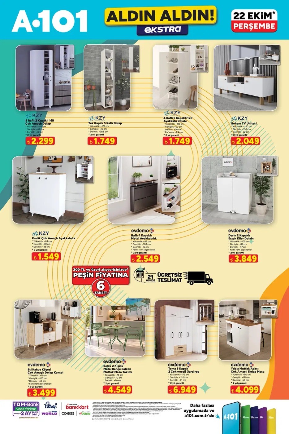 A101 22 Ekim 2026 Aldın Aldın Ekstra kataloğu sayfa 4