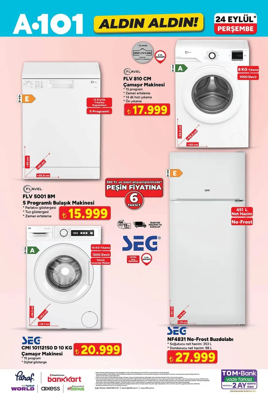 A101 24-30 Eylül 2026 Aldın Aldın kataloğu sayfa 3