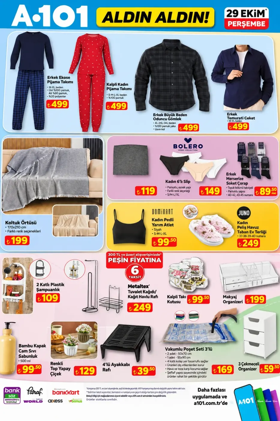 A101 29 Ekim – 5 Kasım 2026 Aldın Aldın kataloğu sayfa 6