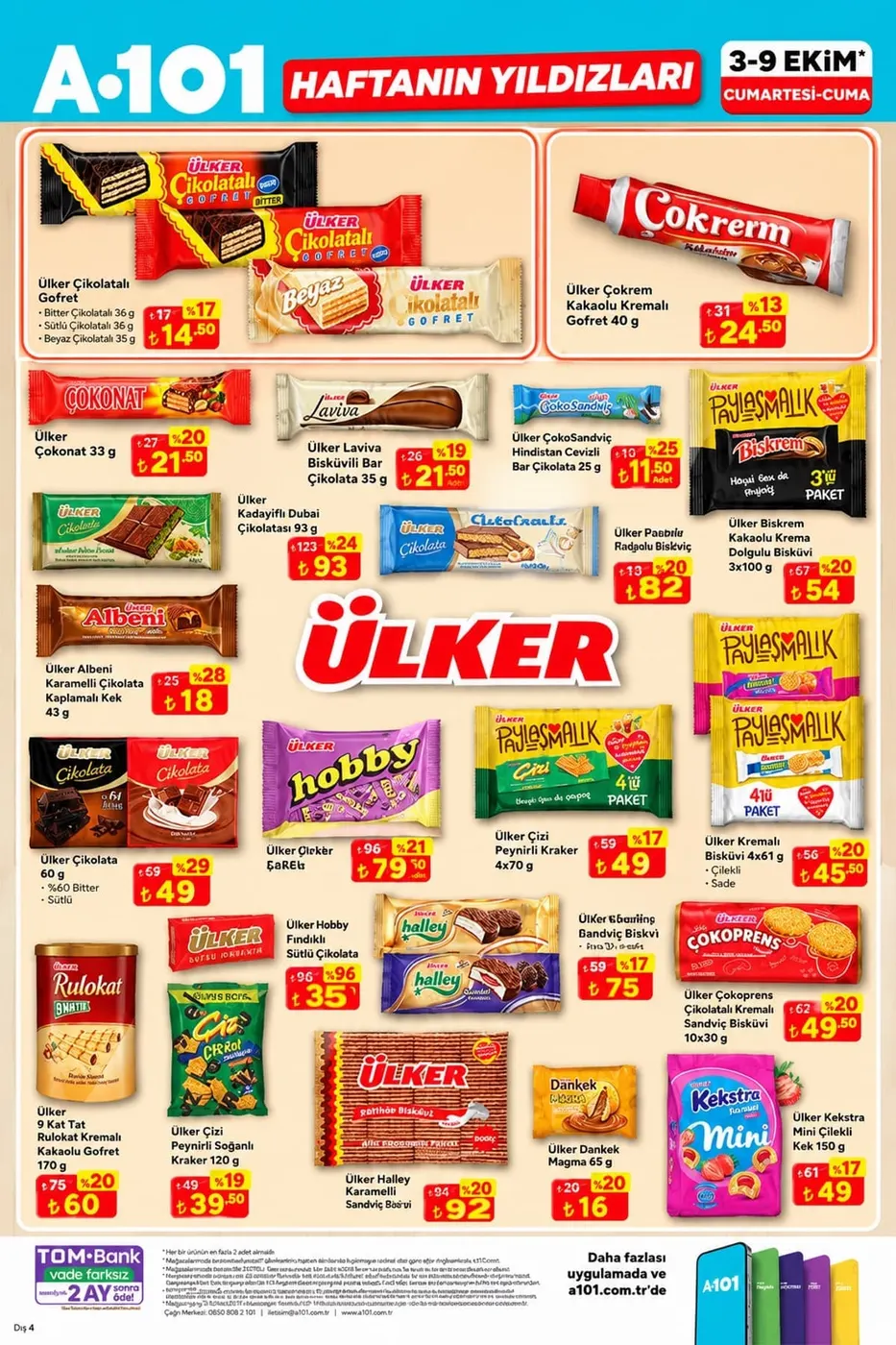A101 3-9 Ekim Haftanın Yıldızları kataloğu sayfa 3