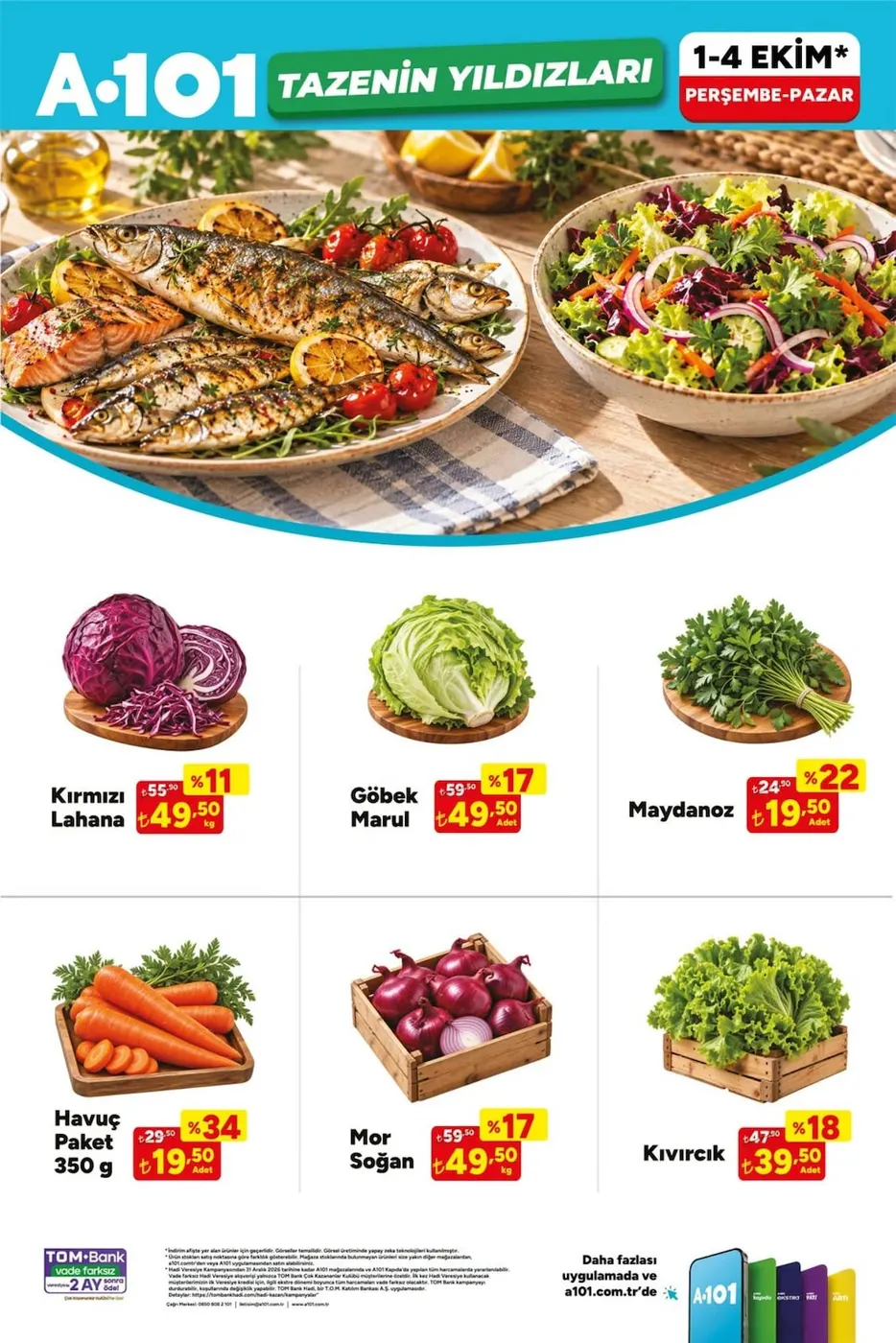 A101 Aktüel 1-4 Ekim 2026 kataloğu sayfa 3