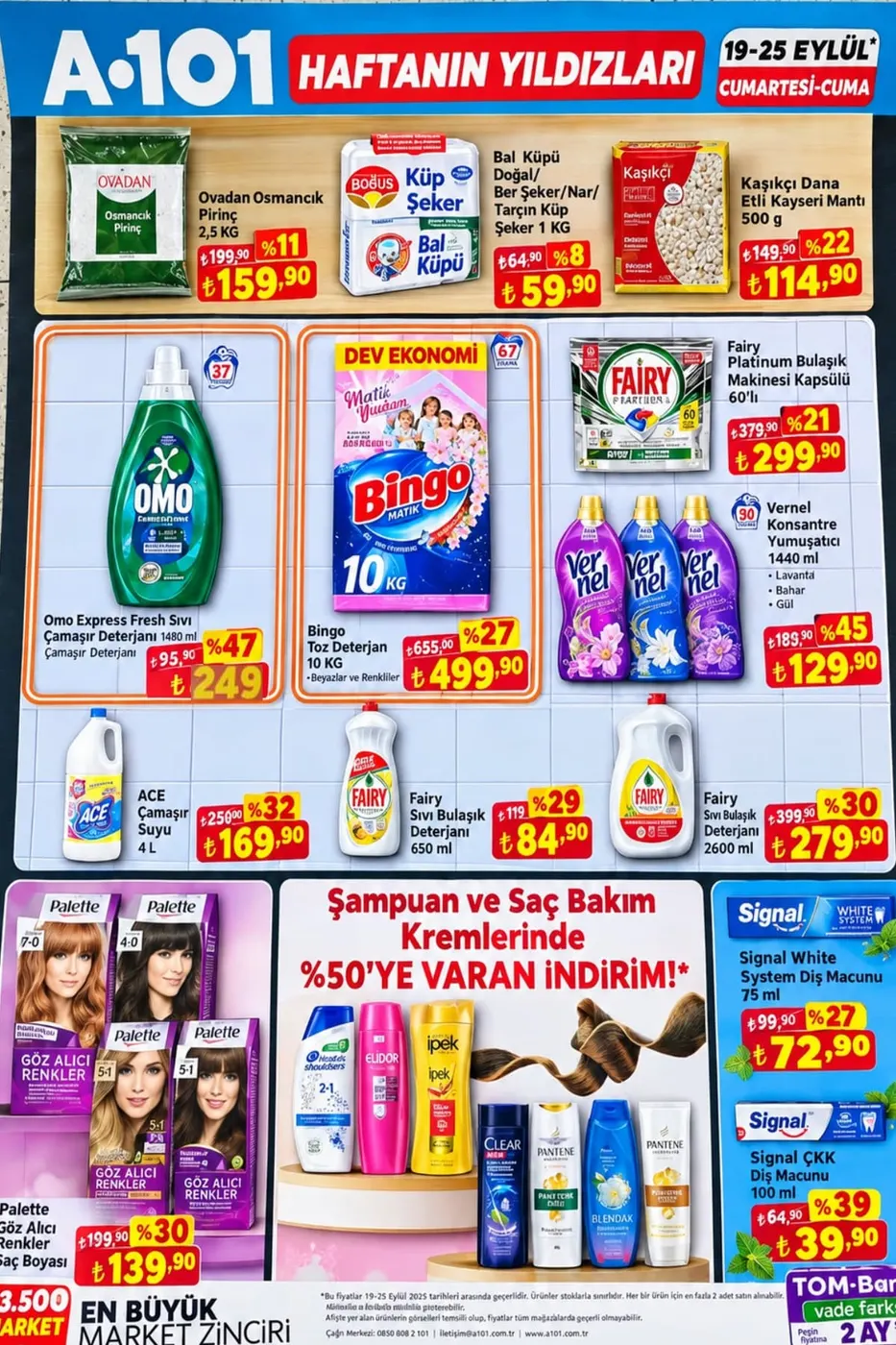 A101 Aktüel 19-25 Eylül Haftanın Yıldızları kataloğu sayfa 2